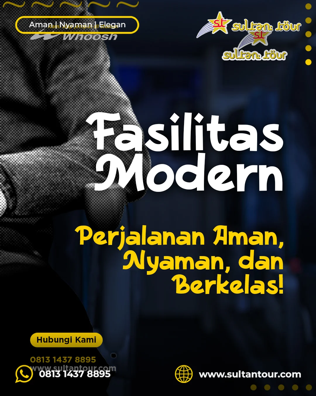Nikmati Perjalanan Elegan & Nyaman dengan Sewa Bus Mewah Sultan Tour