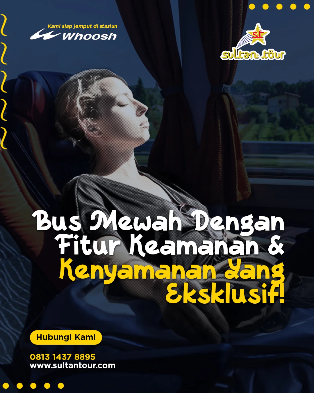 Nikmati Perjalanan Aman, Nyaman, dan Elegan dengan Sultan Tour