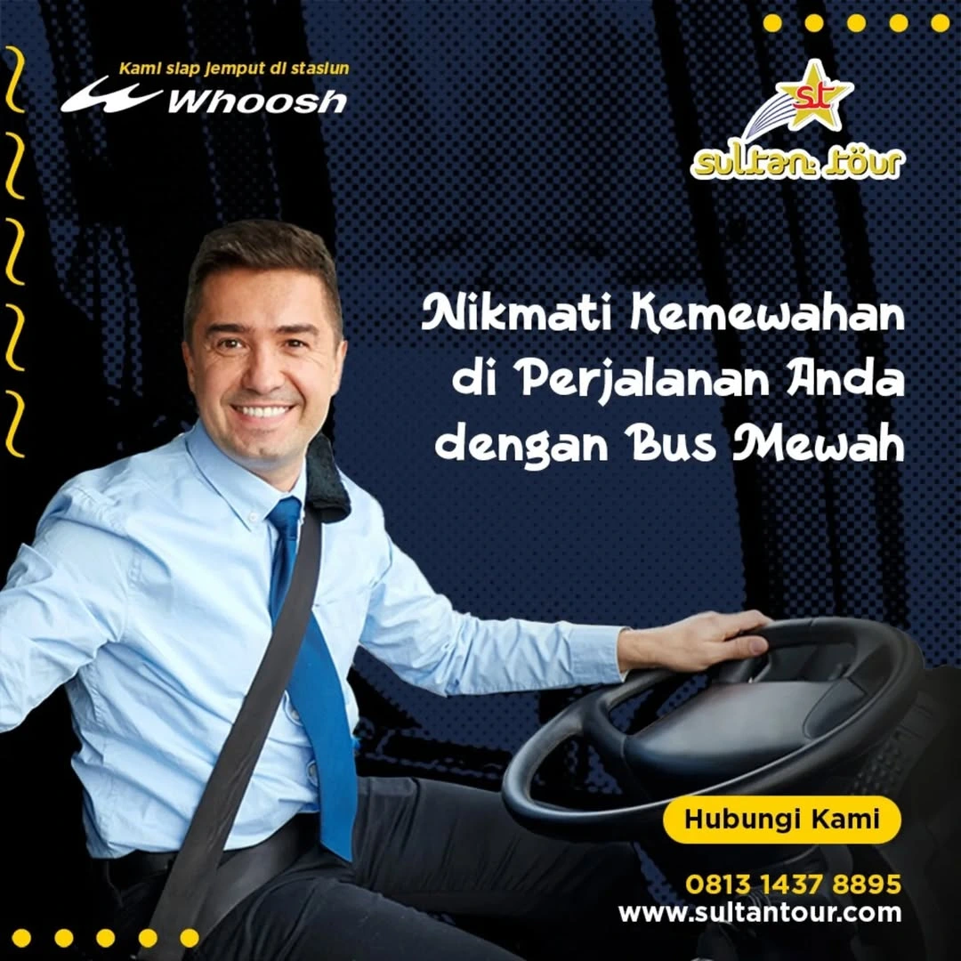 Nikmati Kemewahan di Perjalanan Anda dengan Bus Mewah, Bersama CV Sultan Tour