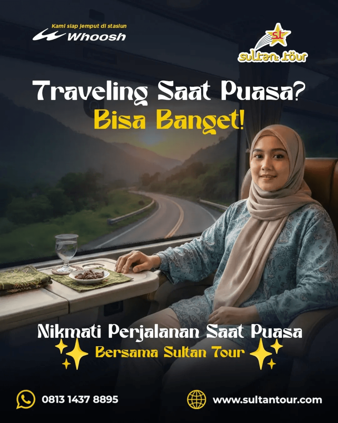 Nikmati Perjalanan Saat Puasa Bersama Sultan Tour